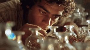 Esquema de la Tabla de Esmeralda explicando quién es el alquimista y su origen místico