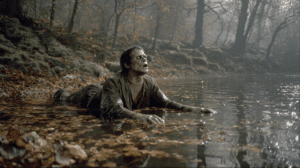 Victor Frankenstein huye del laboratorio de Ingolstadt tras dar vida a la criatura