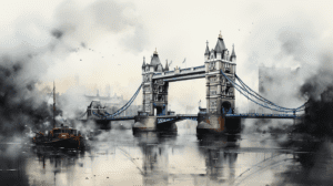 Fotografía de Londres con referencia a escenas de 'Ríos de Londres' de Ben Aaronovitch
