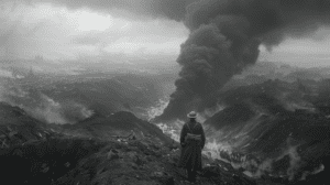 Cartel original de película sobre la Primera Guerra Mundial