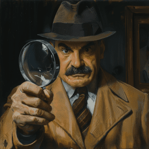 El icónico bigote de Hércules Poirot