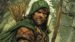 Arco y flechas, símbolos icónicos de Robin Hood