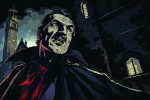 Conde Drácula como símbolo de terror en la literatura gótica