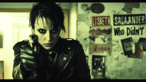 Lisbeth Salander investigadora en Los hombres que no amaban a las mujeres