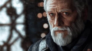 Retrato de Coriolanus Snow en Los Juegos del Hambre