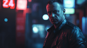fortaleza de Jack Bauer persiguiendo a un villano