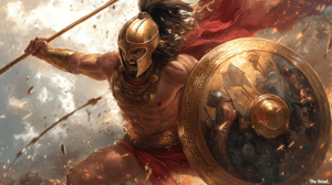 quién es Aquiles en plena batalla
