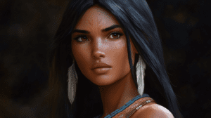 Representación simbólica de Pocahontas