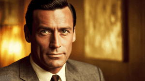 Don Draper fumando mientras reflexiona sobre su identidad.