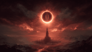 Representación del Anillo Único como extensión de la voluntad de Sauron