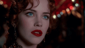 Retrato del personaje Satine y su historia en Moulin Rouge