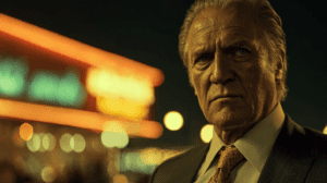 escena de Tulsa King con Dwight Manfredi como protagonista