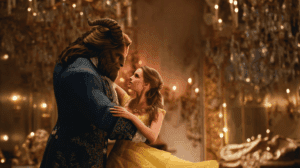 Bella protagonista del cuento La bella y la bestia de Villeneuve