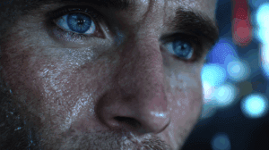 john anderton trabajando con información de los precogs