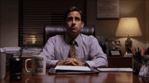 quién es michael scott en la sede de scranton