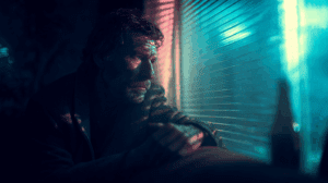 sala de precrimen con john anderton en the minority report