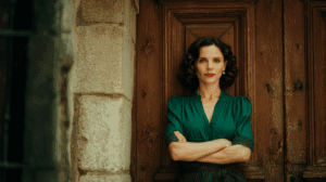 Gráfico evolutivo sobre quién es Vianne Rocher y su transformación psicológica en la saga Chocolat