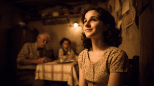 Quién es Anne Frank junto a su hermana Margot en la playa