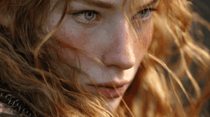 Quién es Éowyn ilustración original basada en los libros de Tolkien