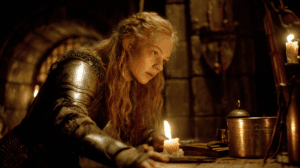 Quién es Éowyn protegiendo al Rey Théoden en la batalla