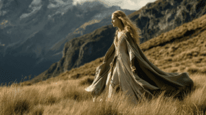 Quién es Éowyn retrato oficial de la Dama Blanca de Rohan