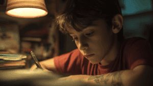 Mapa de relaciones entre Luna, Zaro y quién es el chico invisible