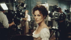 Meta narrativa de quién es Anna Scott interpretada por Julia Roberts en un set de rodaje
