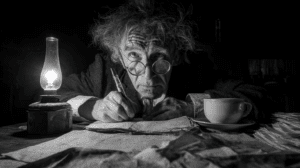 ilustración quién es el médico de auschwitz en la enfermería