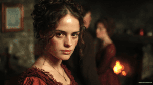 Infografía sobre quién es Catherine Earnshaw y sus defectos morales